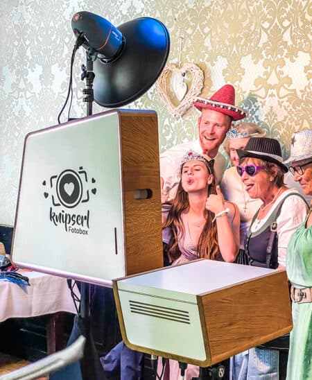 Knipserl Fotobox im Einsatz bei einer Party